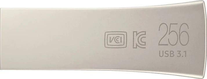 USB Samsung 256GB BAR Plus, USB 3.1, argjend shampanjë