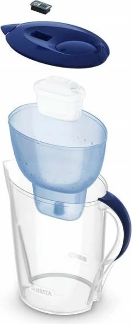 Ibrik filtri uji BRITA Marella XL me 2 fishekë MaxtraPro PP, blu