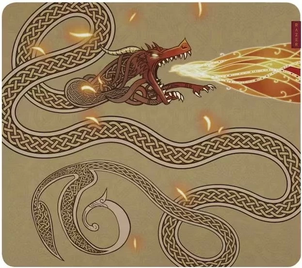 Mauspad Razer Gigantus V2 Counter-Strike 2 Ed. L, e verdhë