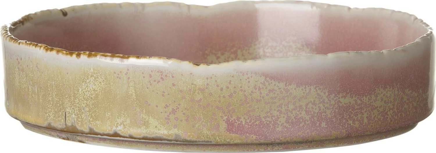 Pjatë me buzë të lartë Fine Dine Rosa Ø200mm, rozë, set 3 copë