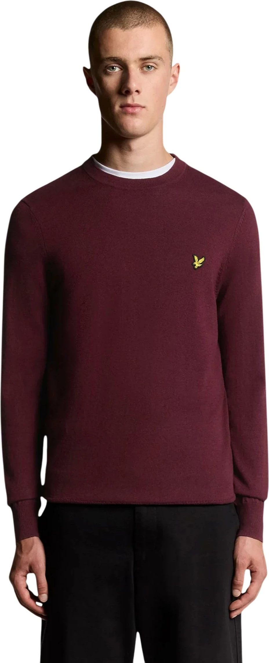 Xhemper për meshkuj Lyle & Scott 263MLSKN2110VC, bordo [Madhësia: XXL]