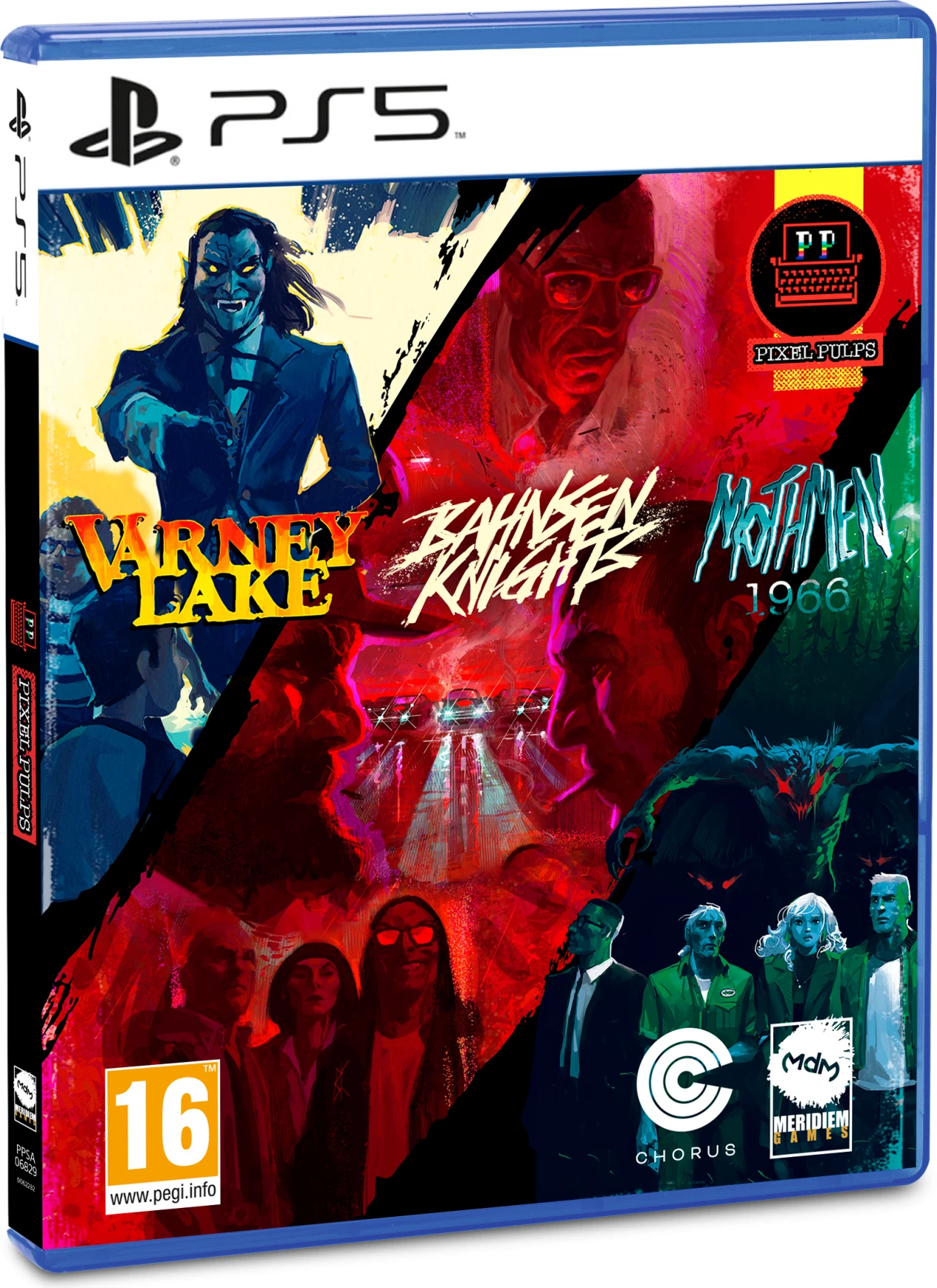Lojë për PlayStation 5 Meridiem Games The Pixel Pulps Collection Special Edition, PEGI 16, edicion kutie