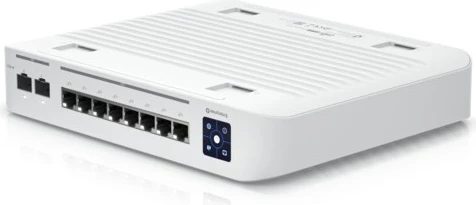 Switch Ubiquiti UniFi Enterprise 8 PoE Managed L3, Inox