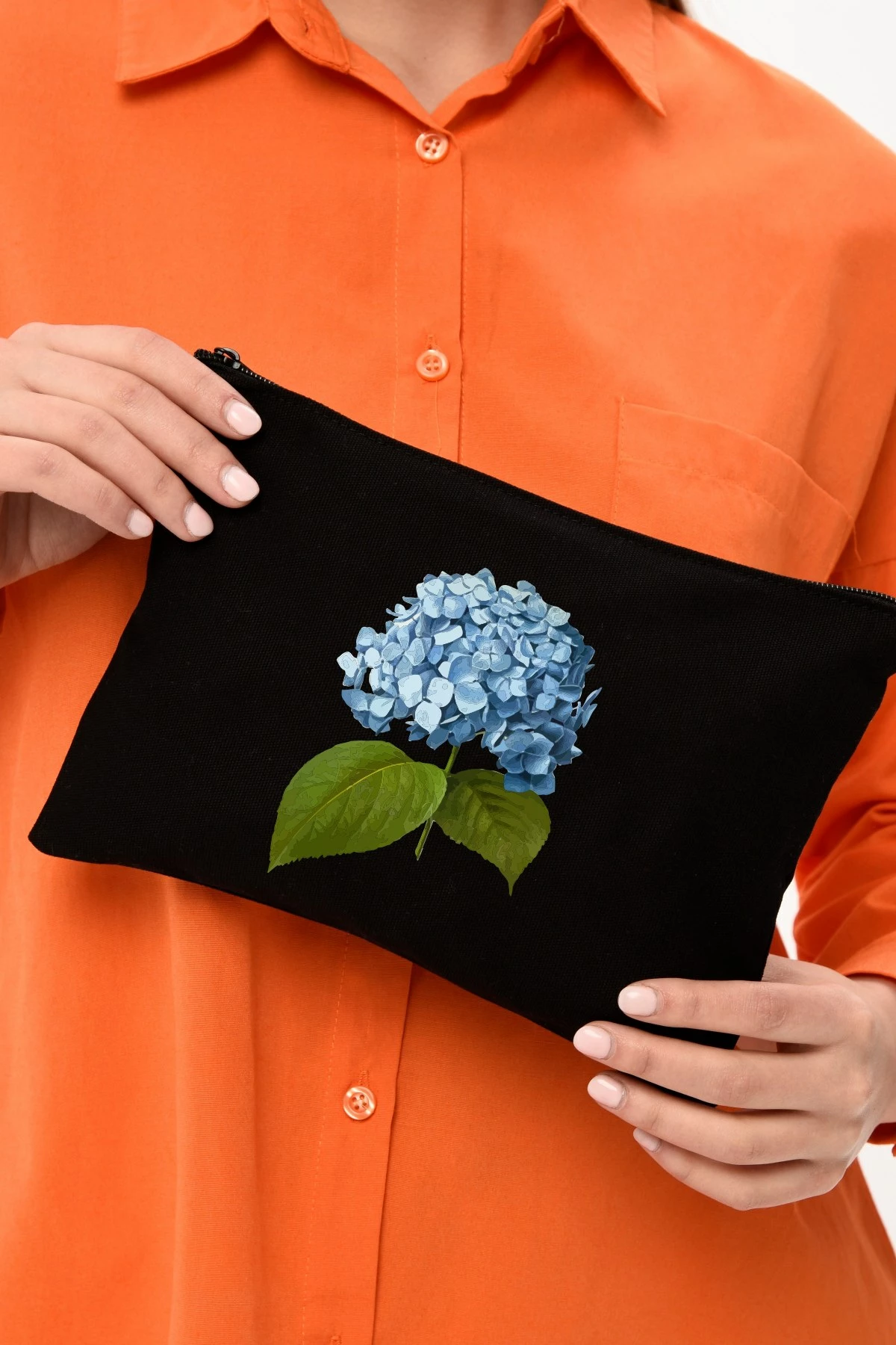 Çantë për make-up, Zoozie Bags, e zezë, 25x18cm