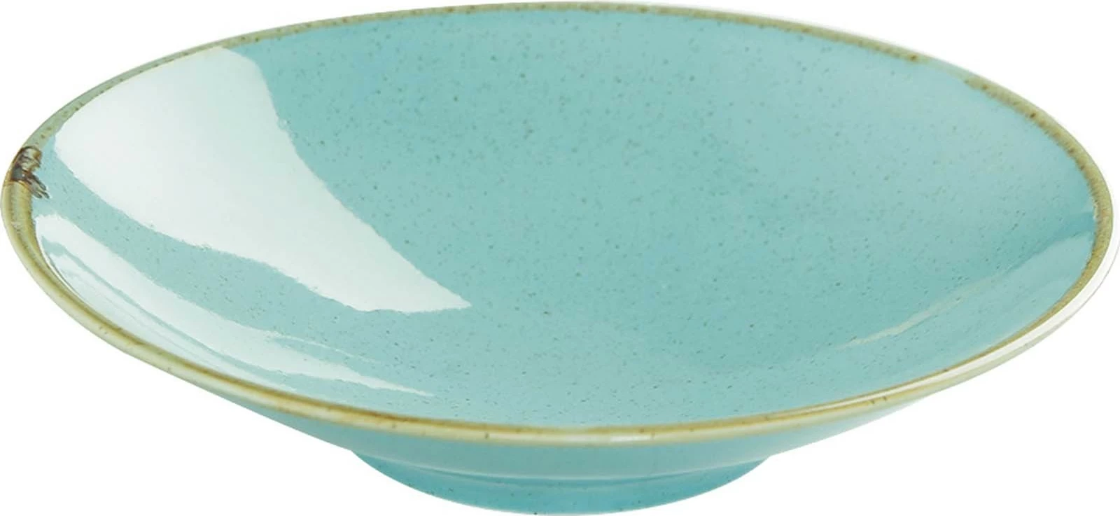 Pjatë me këmbë Porland Seasons Laguna 26 cm (H 6.2 cm) porcelan, blu qielli, set 6 copë