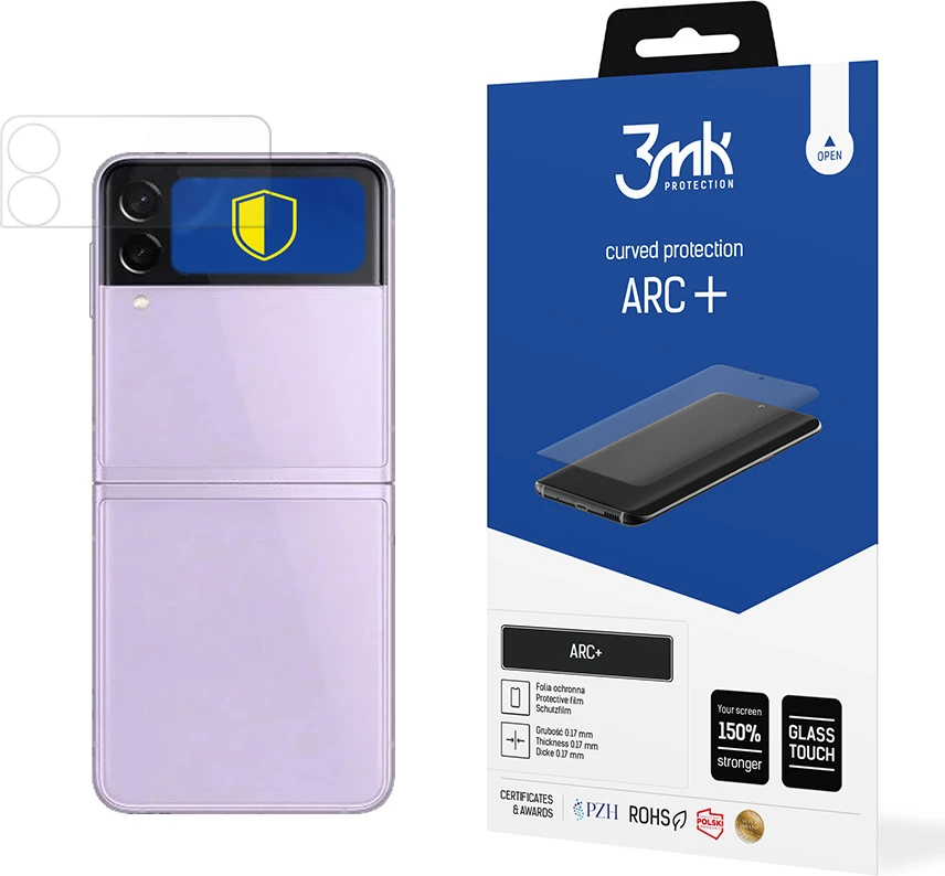 Film mbrojtës ekranit 3mk ARC+ për Samsung Galaxy Z Flip 3, Transparent