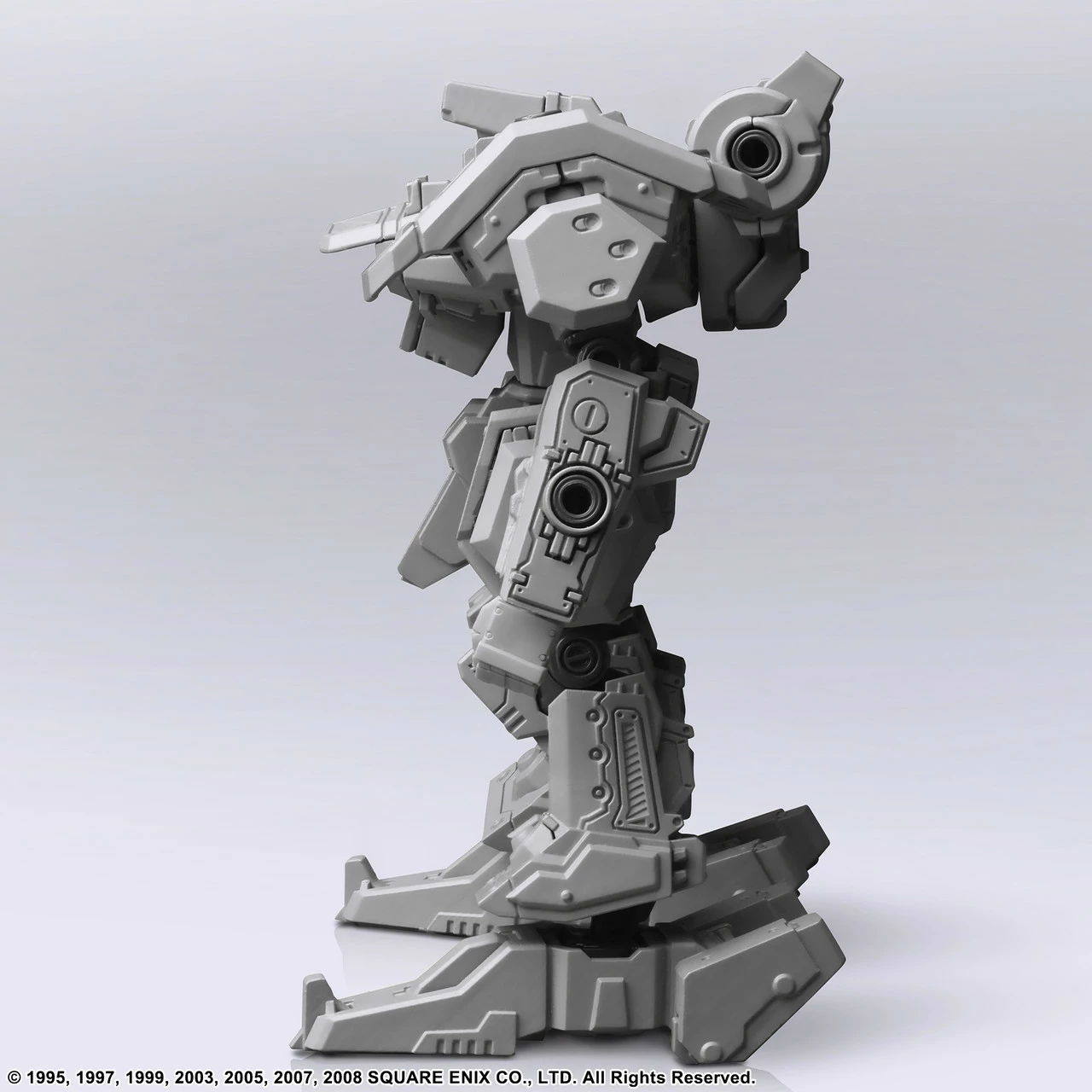 Kit modeli Square Enix Front Mission Structure Arts Vol. 3, shkallë 1/72, pjesë të ndërrueshme, nyje të lëvizshme, Light Gray