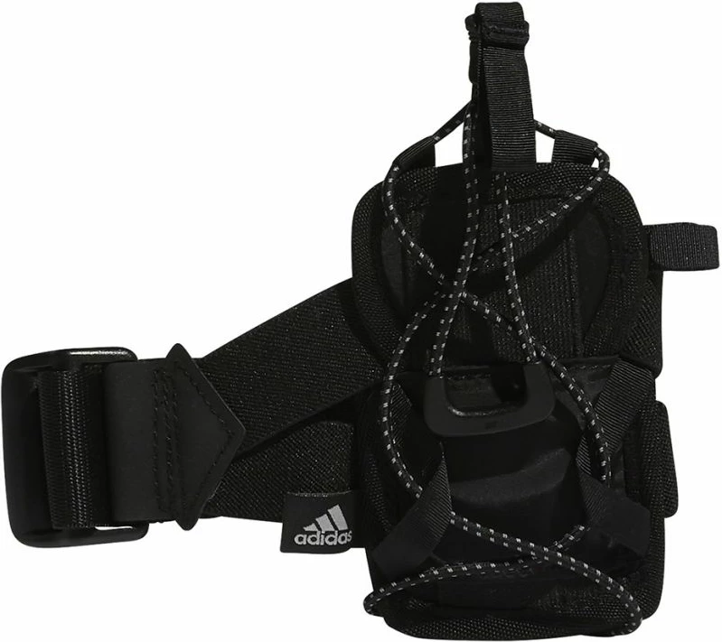 Çanta për vrapim adidas për meshkuj dhe femra, e zezë