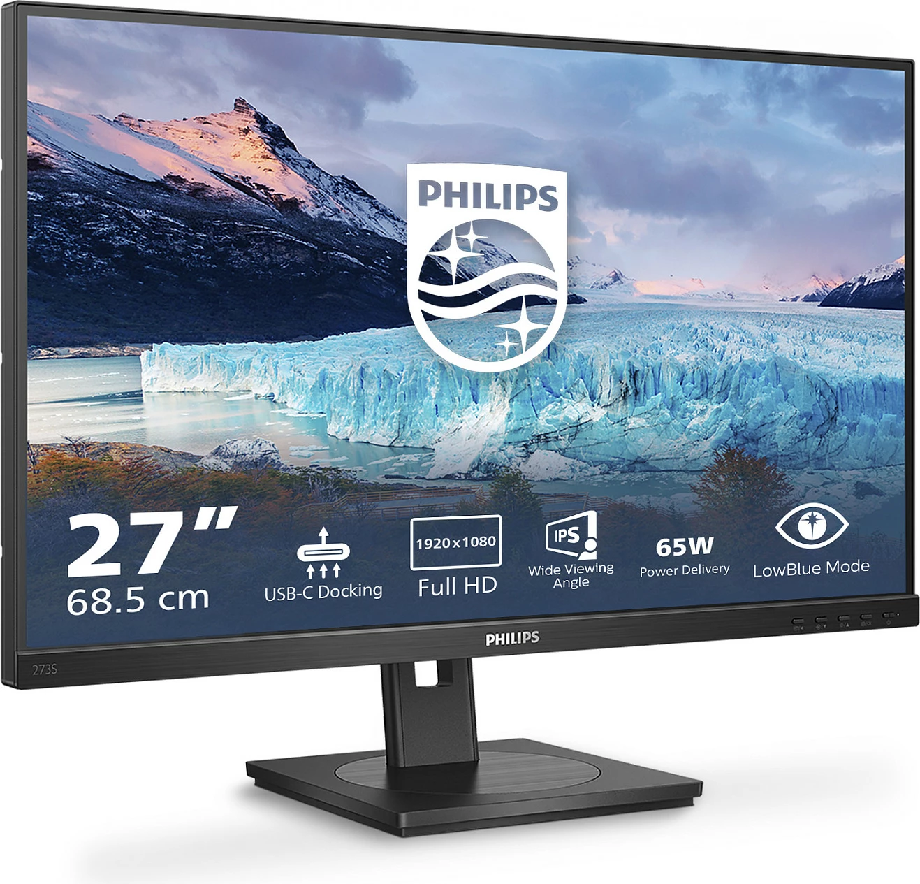 Monitor Philips S-line 273S1 27 inç FHD IPS 75Hz altoparlant zi