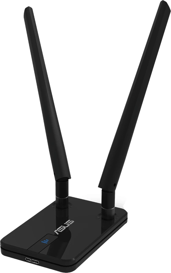 Adapter WiFi USB ASUS USB-AC58 AC1300 dual-band WiFi 5 (802.11ac), USB 3.0, WPA3, Bluetooth 5.2, i zi