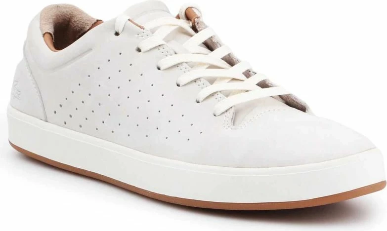 Këpucë lifestyle Lacoste për femra, të bardha