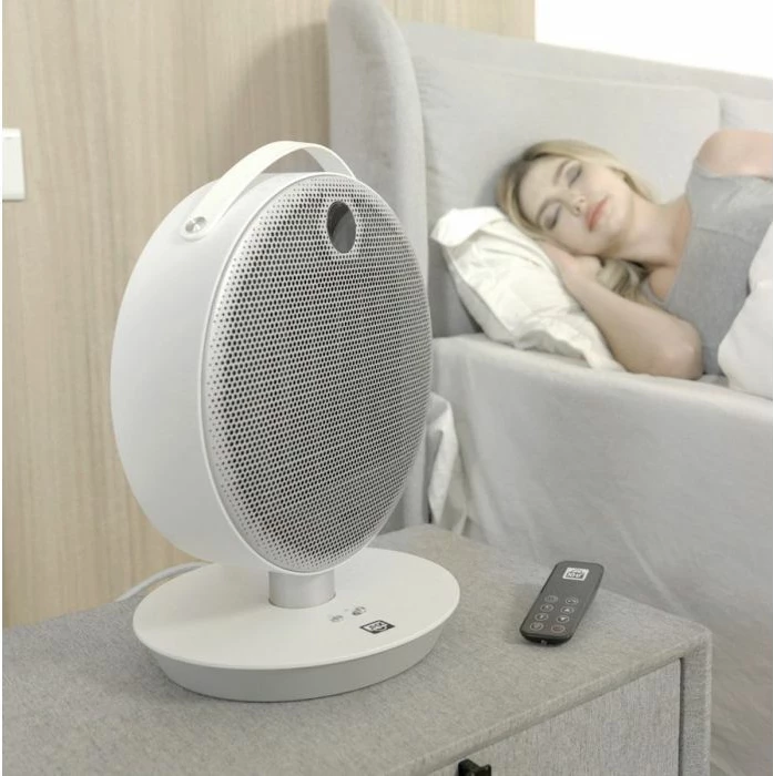 Ngrohës elektrik portativ SHE SHXP2200PTC 2200W PTC qeramik, me termostat, me telekomandë, i bardhë