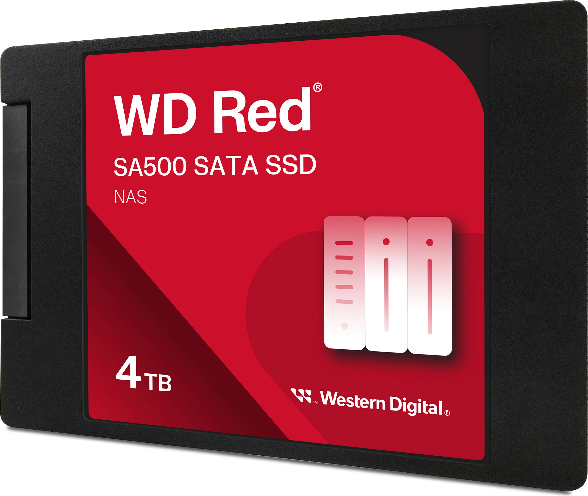 SSD Western Digital Red WDS400T2R0A, 4 TB, 2.5", 560 MB/s