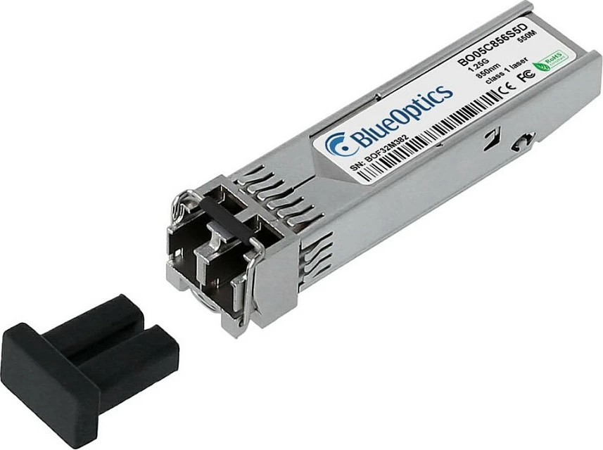 Modul SFP BlueOptics AGM731F, 1G 1000BASE-SX, 850nm, LC, MMF 550m, i argjendtë
