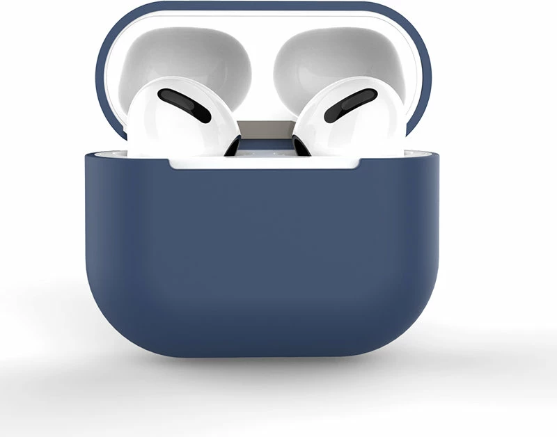 Mbështjellës silikoni për kufje AirPods 1/2 Hurtel, kaltër