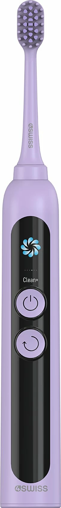 Furçë dhëmbësh elektrike 4Swiss ST216 Electrosonic Care+ 6 mënyra, 2 koka, Lavender