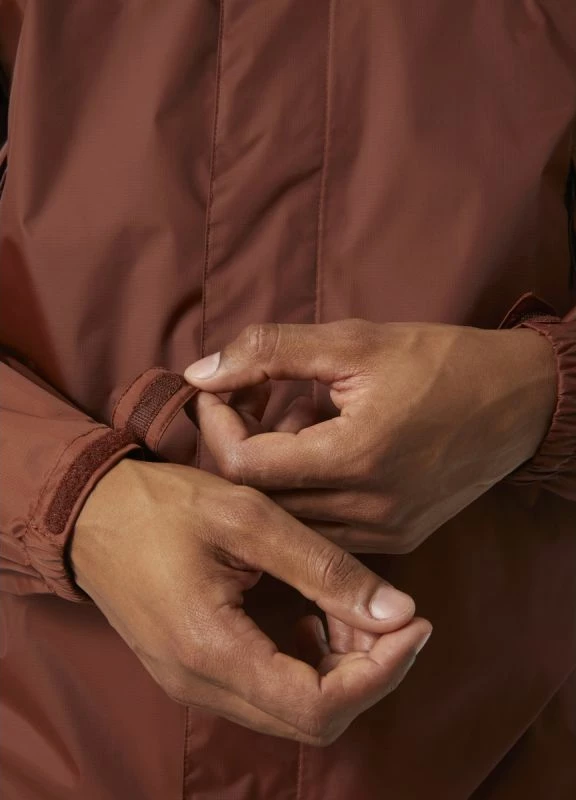 Jakne për meshkuj Helly Hansen, të kuqe dhe të kafe