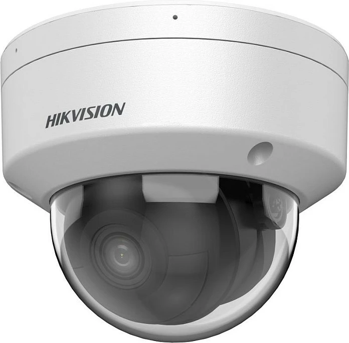 Kamerë dome Hikvision DS-2CD2186G2H-ISU 8MP, AcuSense, 2.8mm, bardhë