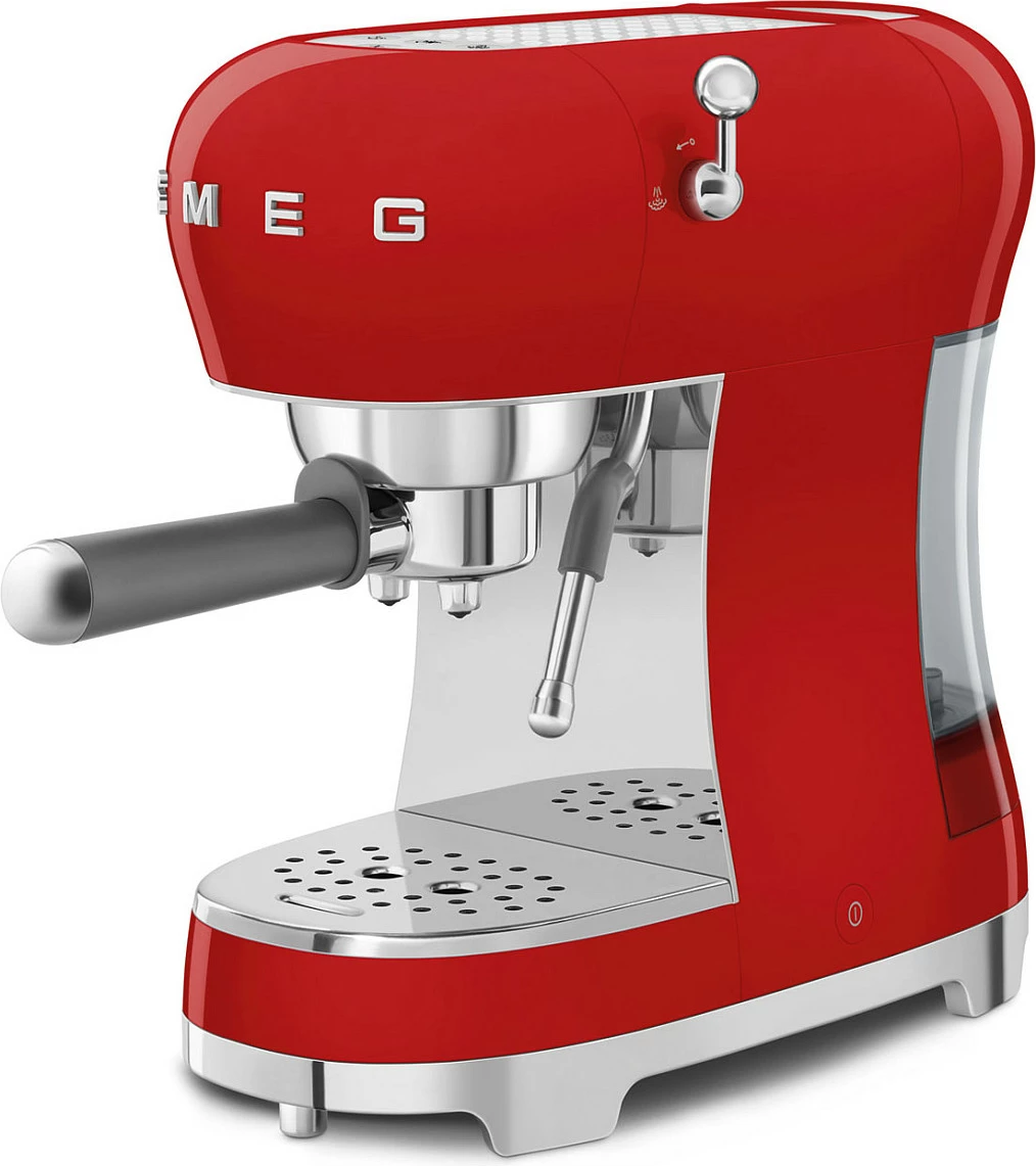 Makinë espresso Smeg ECF02RDEU, e kuqe