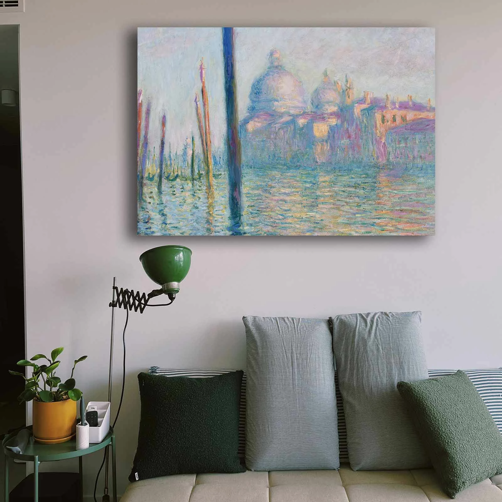 Pikturë dekorative në kanavacë, Monet, shumëngjyrëshe, 70x100cm