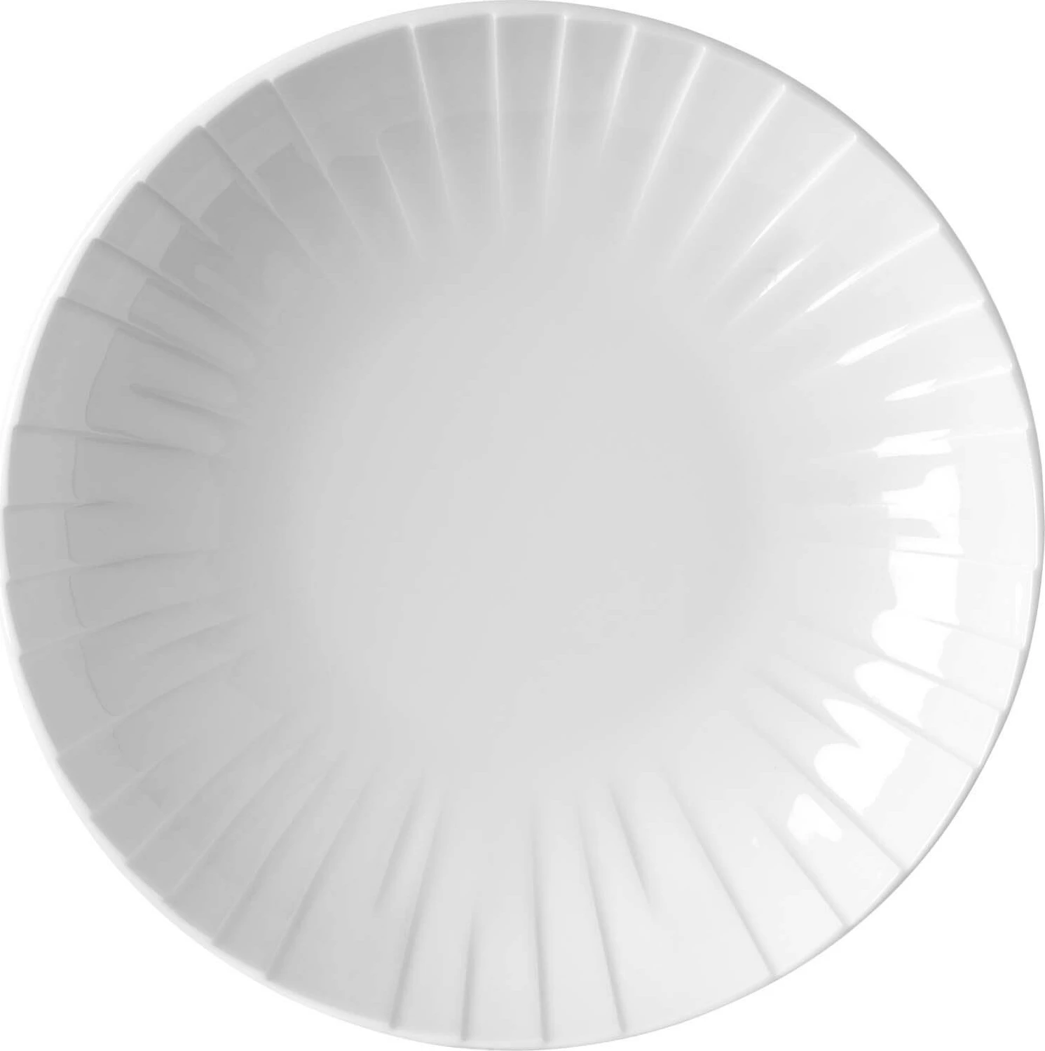 Tas porcelani Fine Dine Selene 230 mm, set 6 copë, krem
