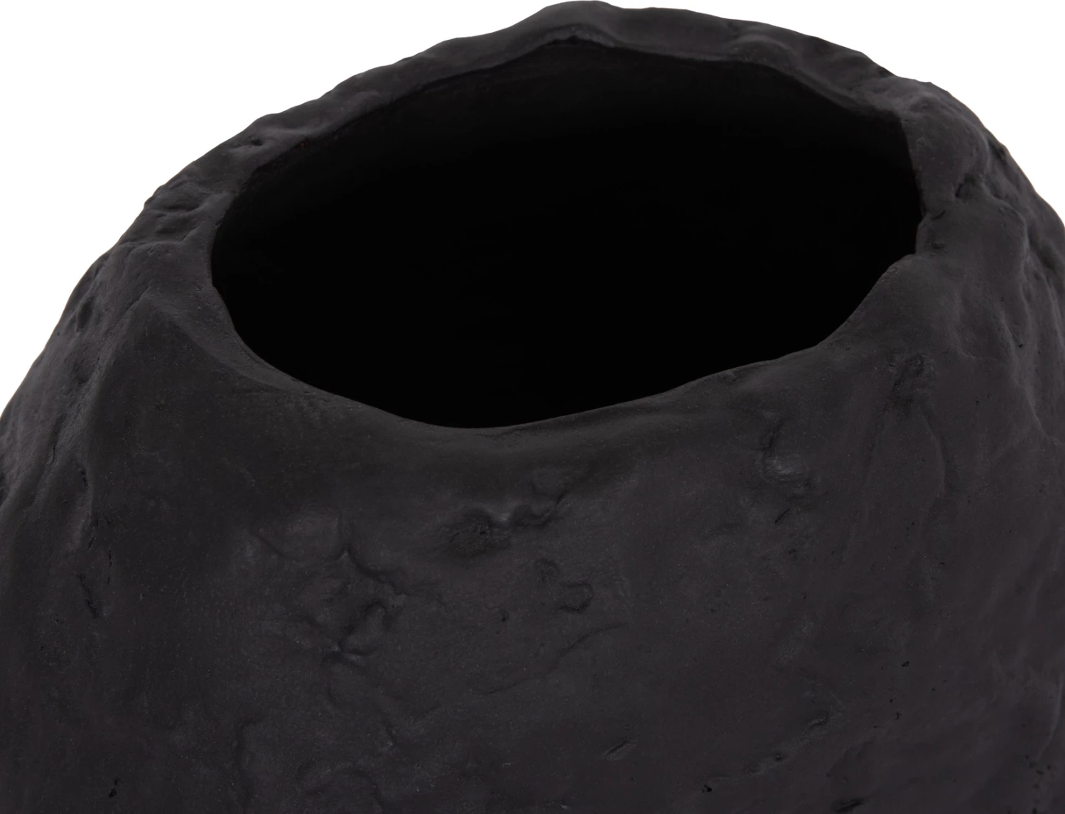 Vazo dekorative tavoline NAMENTIS, terrakotë, ngjyrë e zezë, FH4673.01L, 26.5x16x36.5cm
