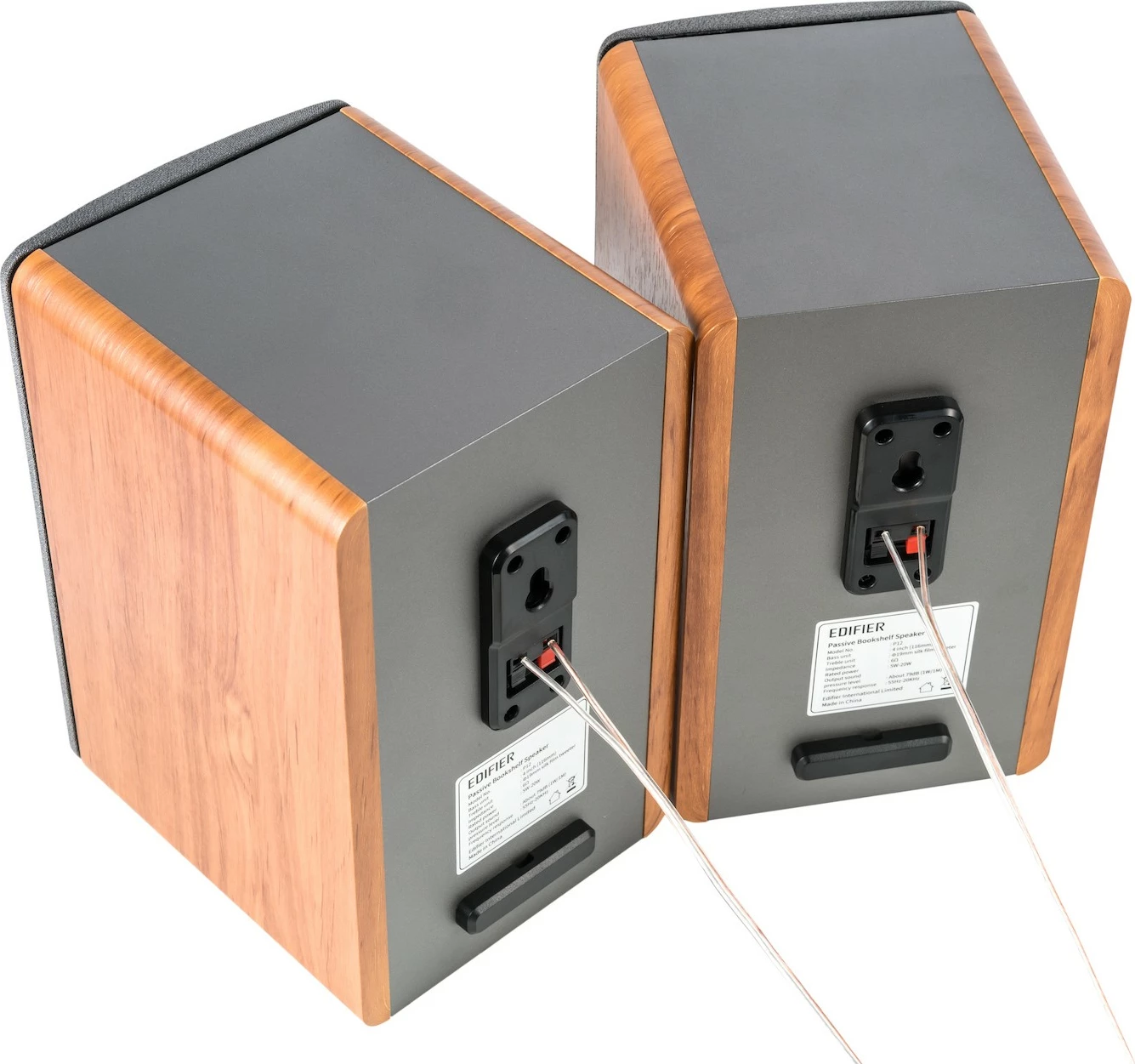 Bokse Edifier P12, Wired, 20 W, 6 Ω, Gri, Dru