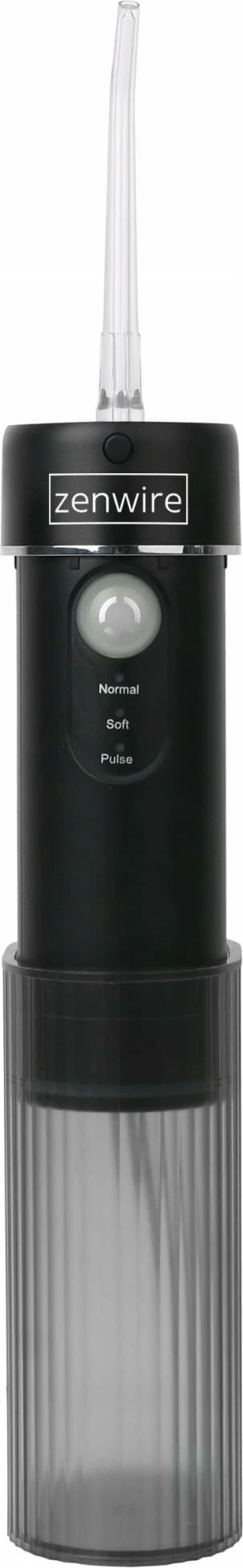 Irigator dentar portativ pa kabllo Zenwire WF309, 190 ml, 3 moda, IPX8, me 6 gryka, i zi