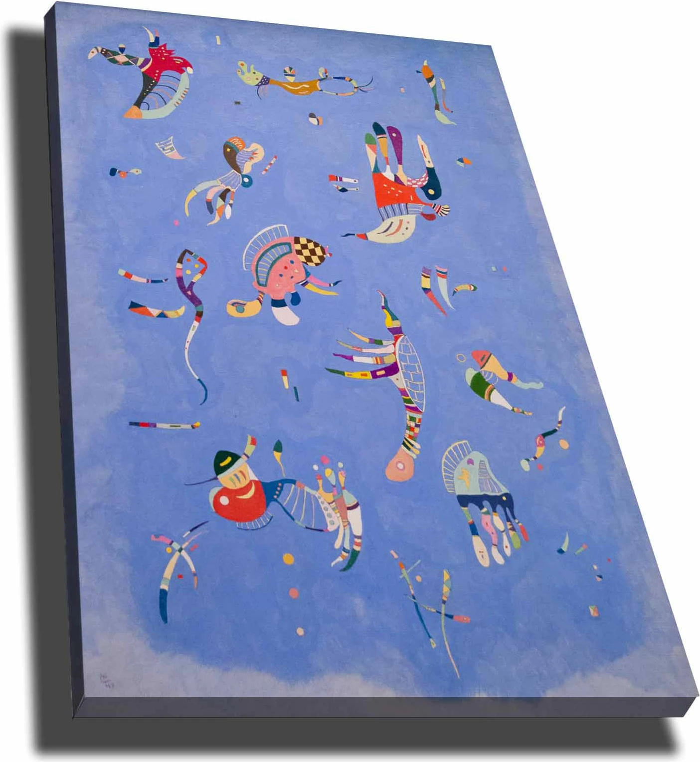Pikturë dekorative në kanavacë Wallity, shumëngjyrëshe, 70x100cm, 70100KANDINSKY033
