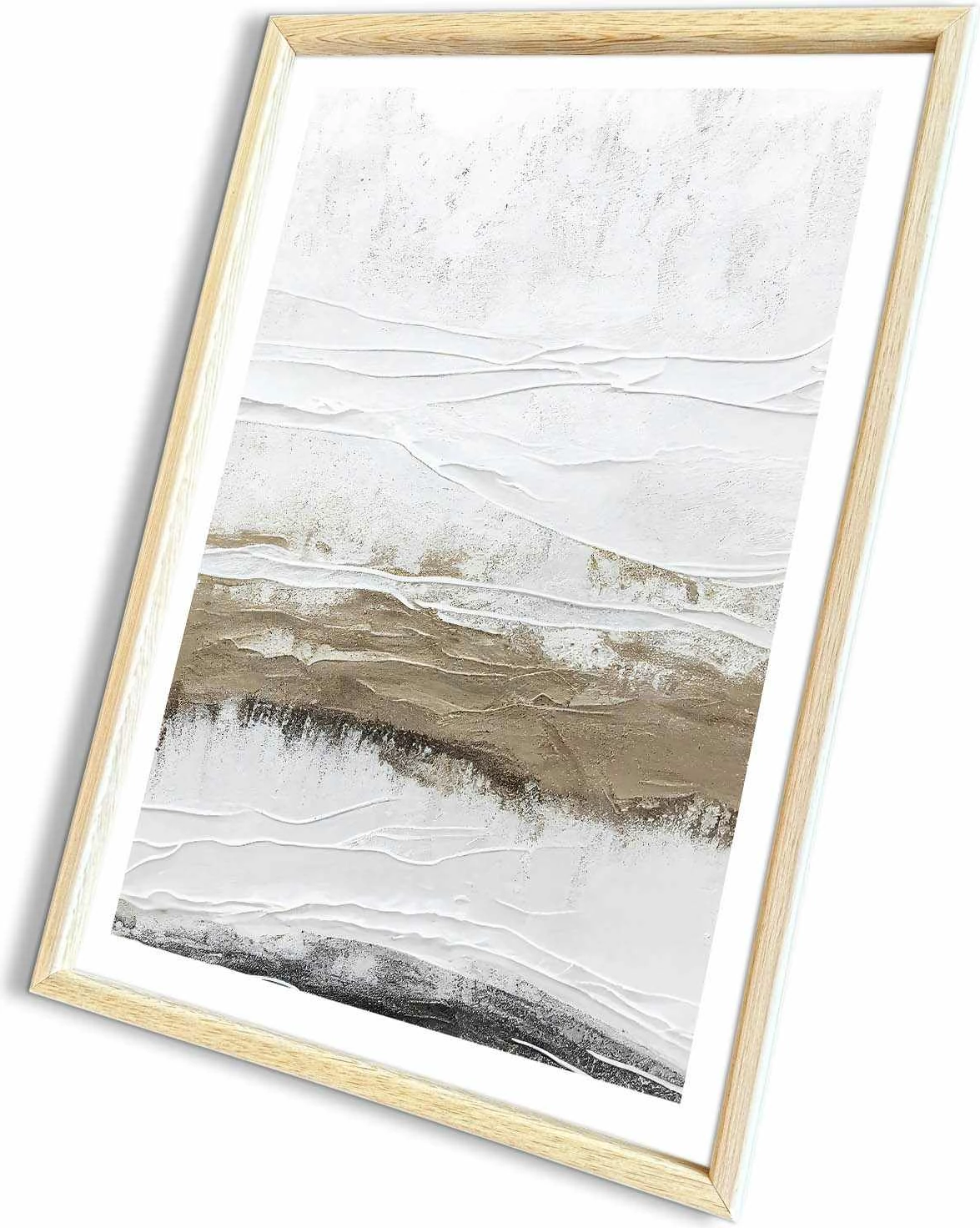 Pikturë dekorative me kornizë druri, MDF, Wallity, Ahswabisabi-006, shumëngjyrëshe, 42x62cm
