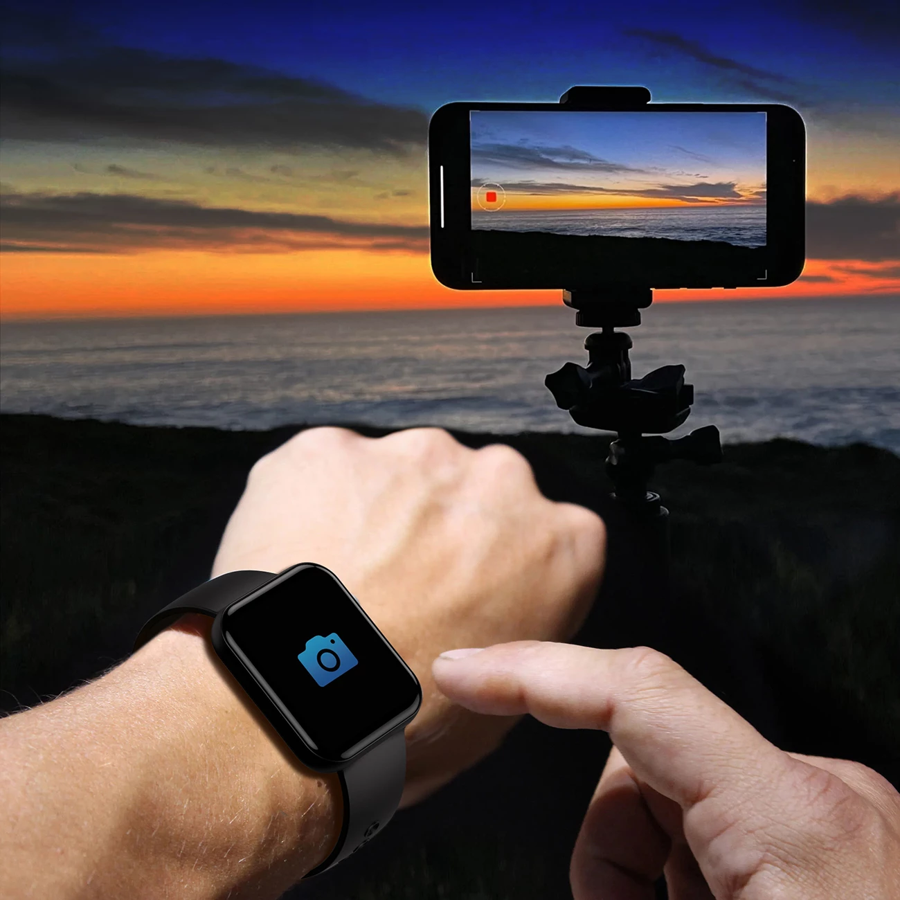 Smartwatch Choetech WT001, 1.91", IP67, Bluetooth 5.0, 300 mAh, e zezë