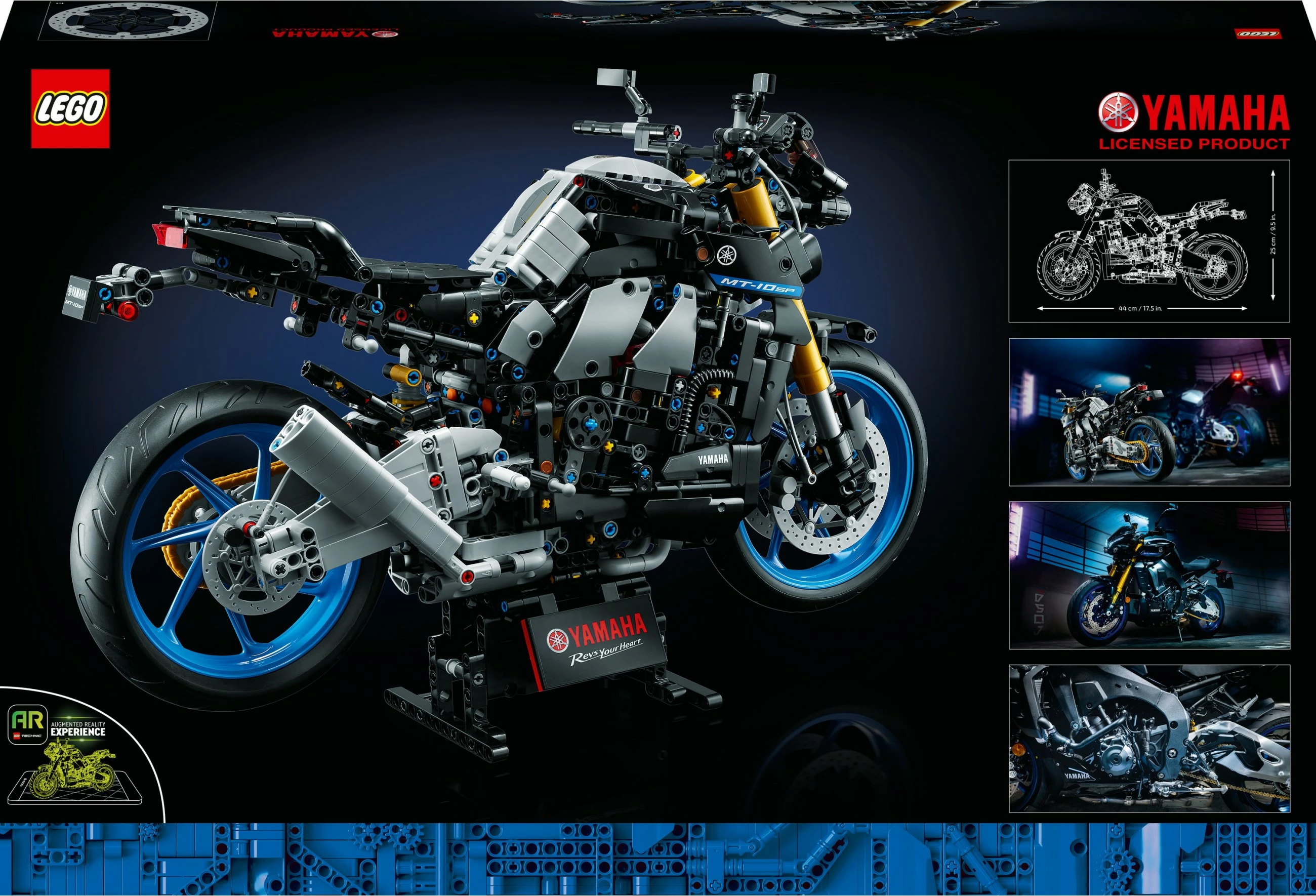 Set ndërtimi LEGO Yamaha MT-10 SP, 1478 pjesë, shumëngjyrësh