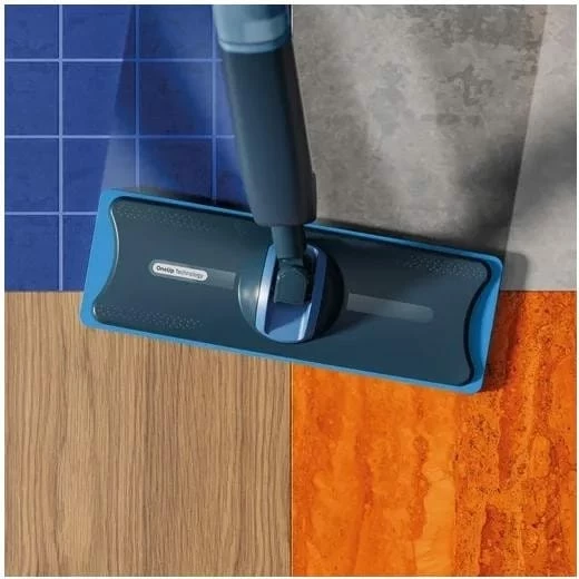 Mop elektrik Philips 5000 OneUp XV5113/01, pa kabllo, rezervuar uji, blu