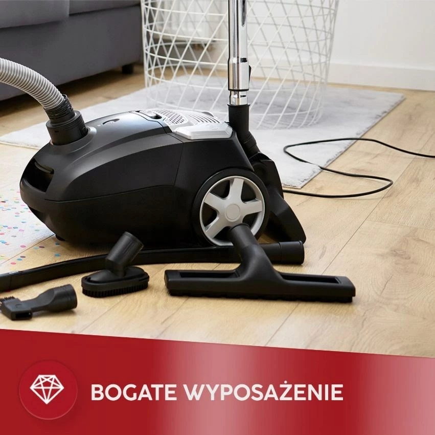 Fshesë me korent MPM MOD-54 me thes, 1.5L, 850W, Blu