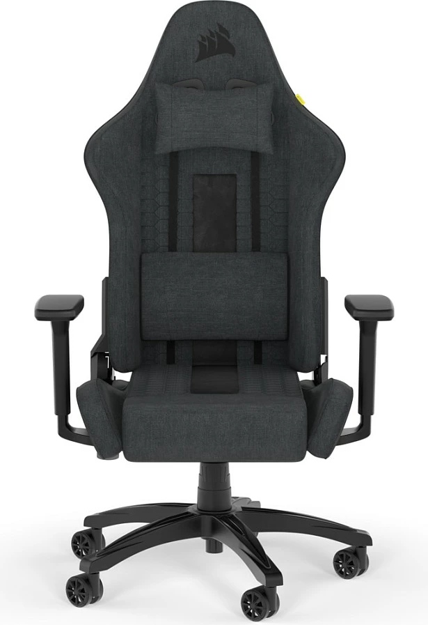 Karrige gaming Corsair TC100 Relaxed, stof, 120 kg, gri/zi