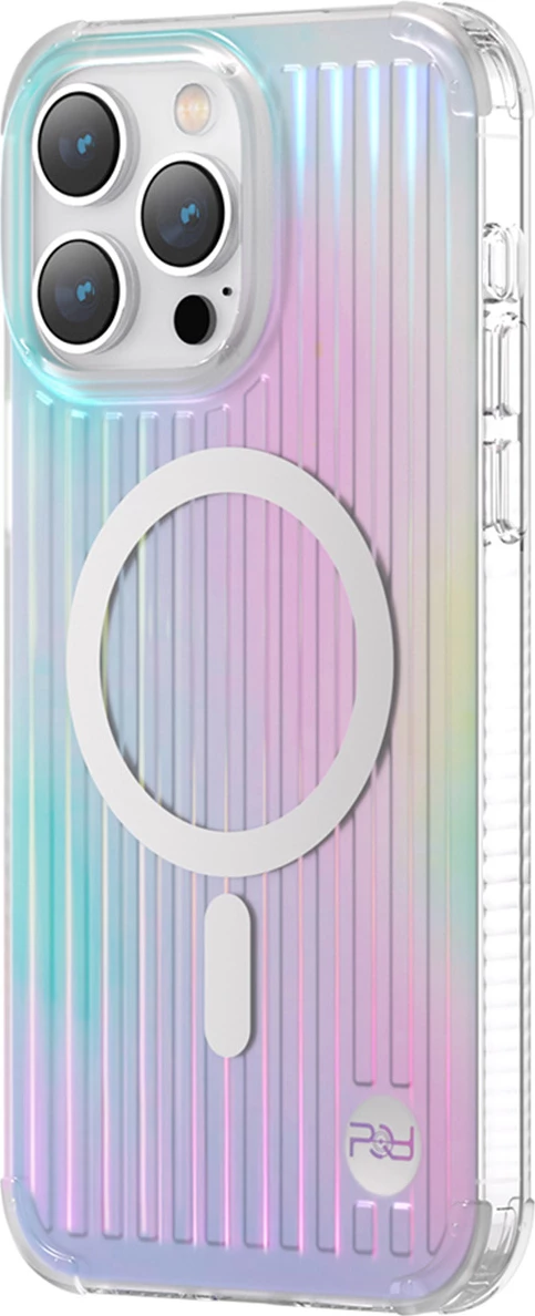 Mbështjellës Kingxbar PQY Go Out për iPhone 14 Plus, MagSafe, laser color