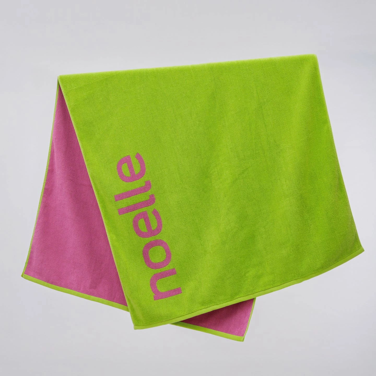 Beach Towel Pink/Lime - Peshqir plazhi