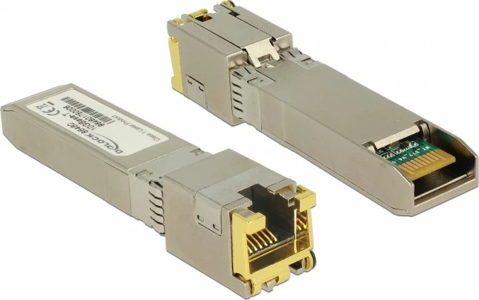 Modul SFP+ DeLOCK 86460, 10Gbps, Copper, RJ45, Metallic
