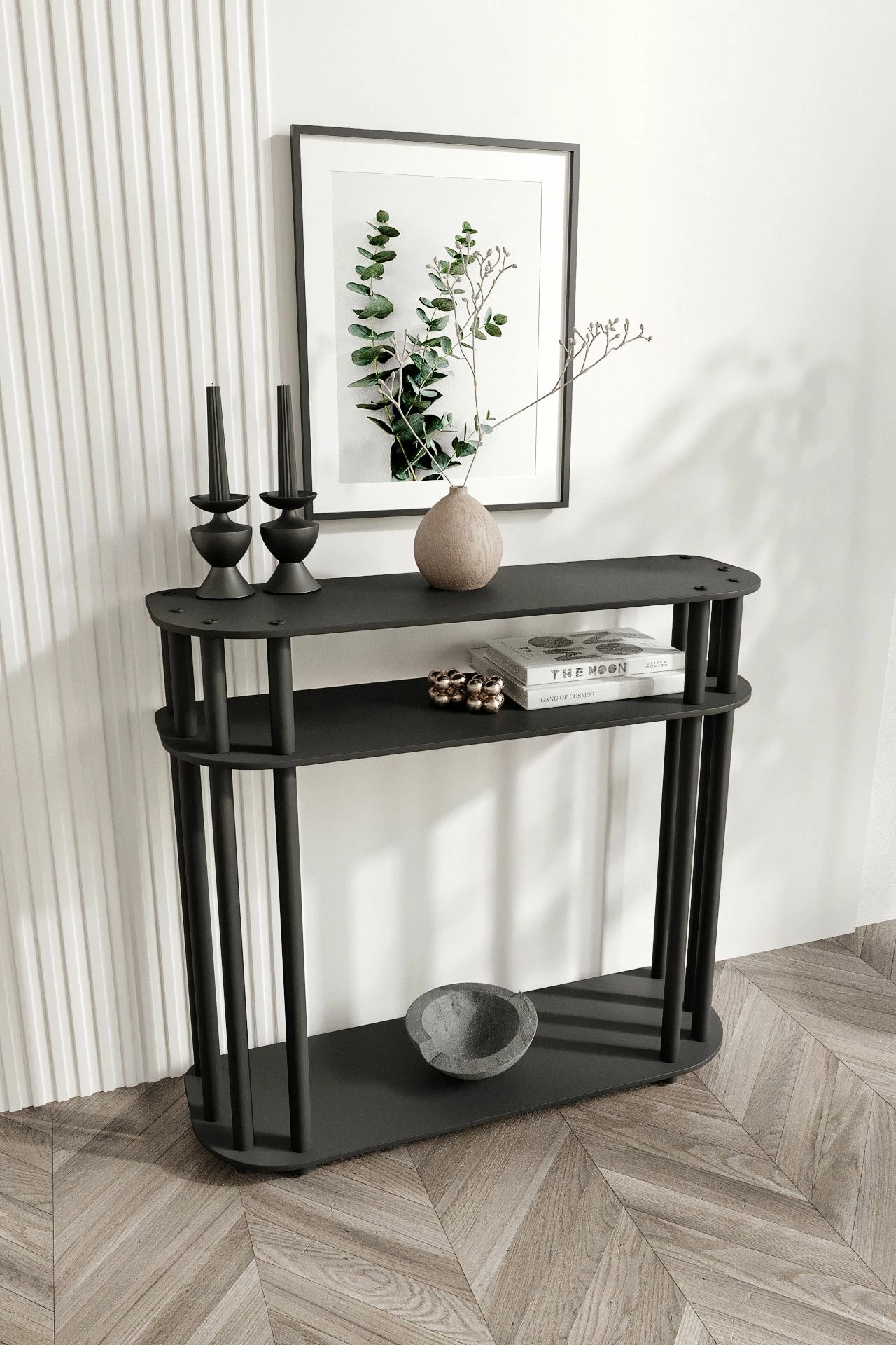 Komodë moderne Skye Decor, ngjyrë e zezë, Cruise