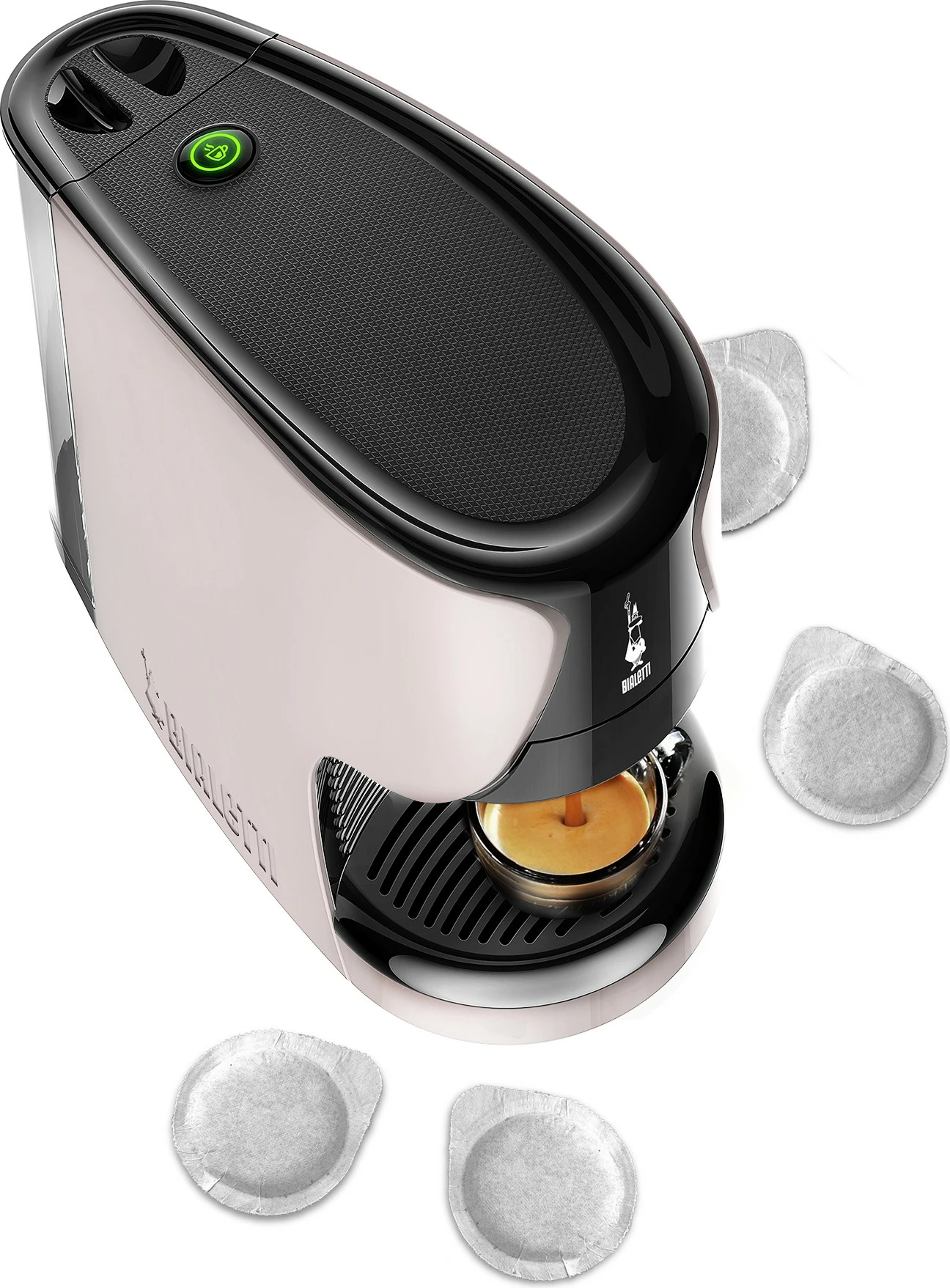 Aparat kafeje me pods Bialetti 098150533, 0.4L, 1450W, gri