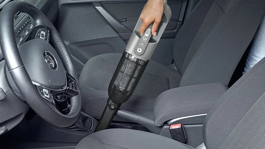 Fshesë me korrent 2-në-1 Bosch Serie 4 BBH3K2801, Pa qese, Argjendtë