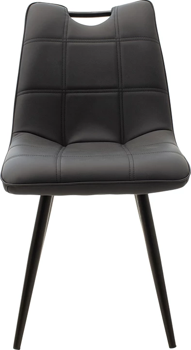 Karrige Nely metal ngjyrë e zezë PU