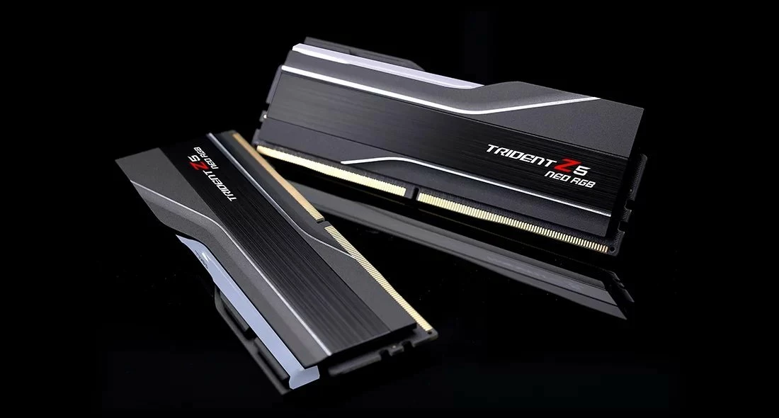 RAM Memorje G.Skill Trident Z5 Neo RGB 32GB (2x16GB) DDR5 6400MHz CL32, e zezë, set