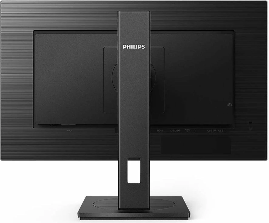 Monitor PHILIPS 242B1 23.8\" FHD IPS 75Hz 4ms Adaptive Sync me USB hub, altoparlantë, HDMI/DP/DVI/VGA, zi