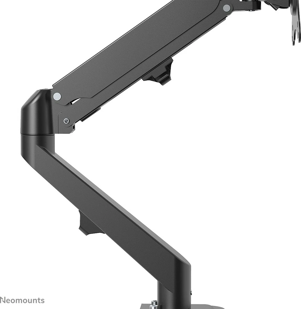 Krah tavoline për monitorë Neomounts Newstar DS70-700BL2, për 2 ekrane, 27 inç, rregullim lartësie me gaz, kapëse, e zezë