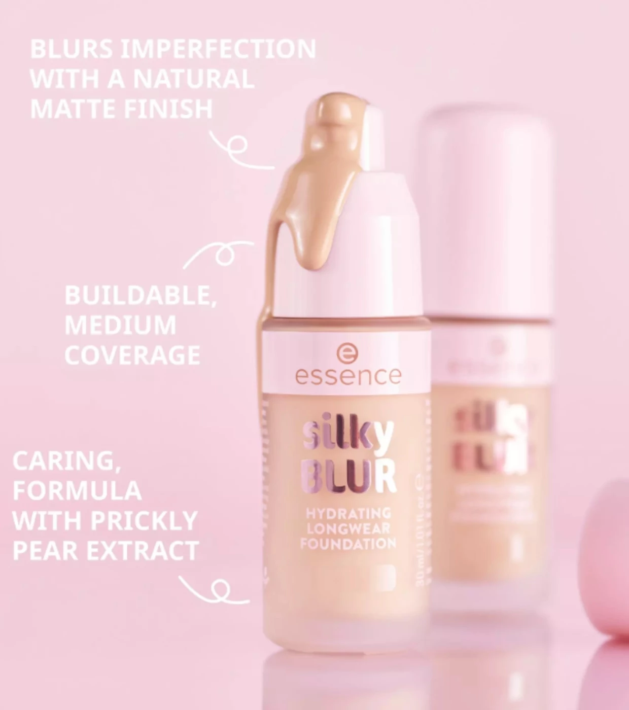 Foundation Silky Blur Hydrating Longwear Essence