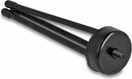 Webkamerë DeLOCK USB UHD 4K 30fps, 8MP, 110°, me mikrofon dhe tripod, e zezë