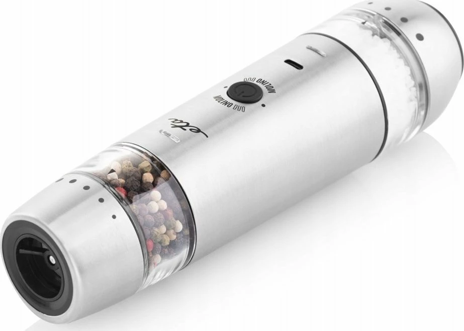 Mulli elektrik për kripë dhe piper Eta Molino Duo ETA192890000, USB-C, çelik