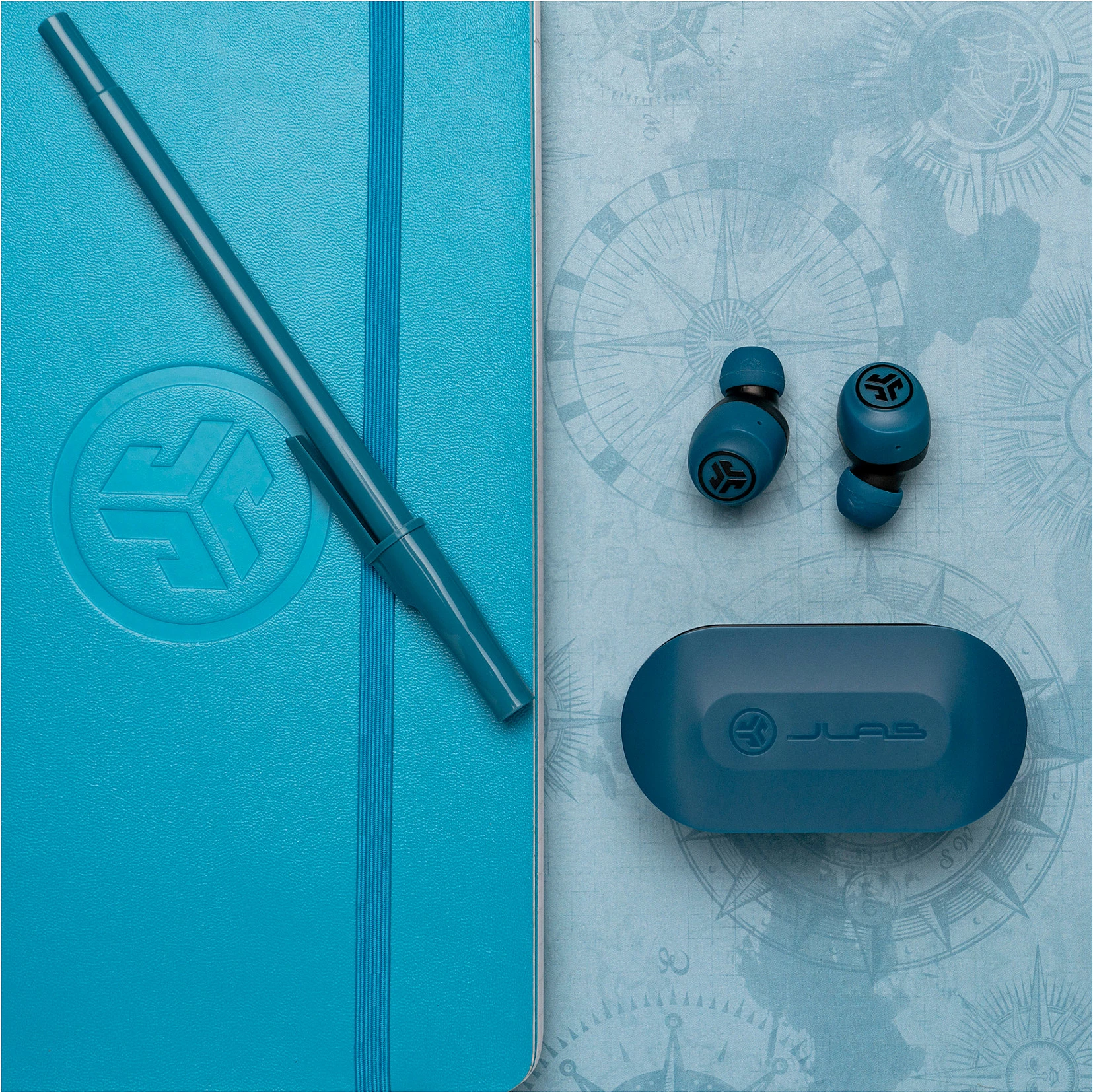 Kufje JLab GO Air True Wireless, Bluetooth 5.0, 20+ orë, Navy