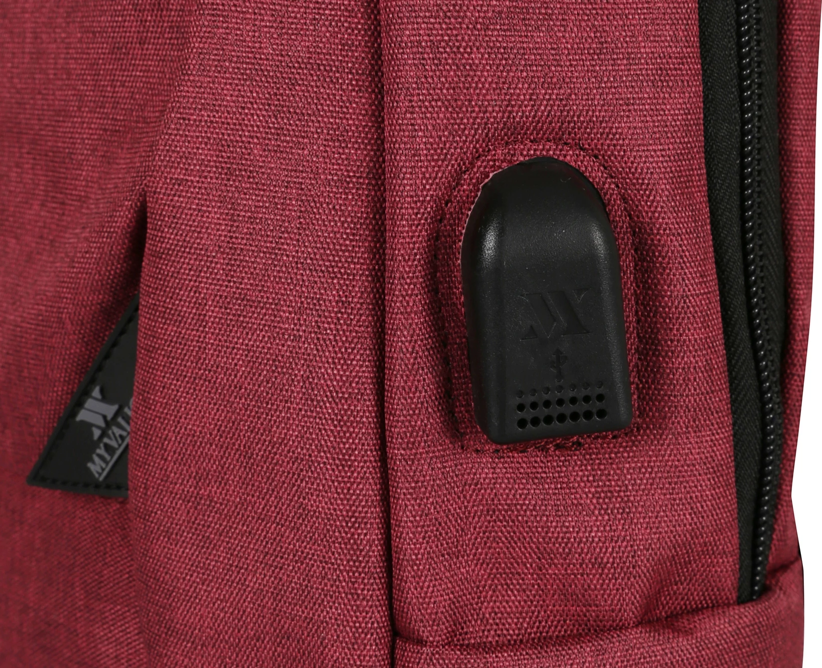 Çantë laptopi, ngjyrë e kuqe e errët, Zoozie Bags, 0119